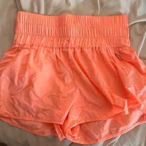 pink free people shorts